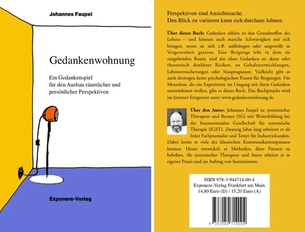 Johannes Faupel – Autor von Gedankenwohnung