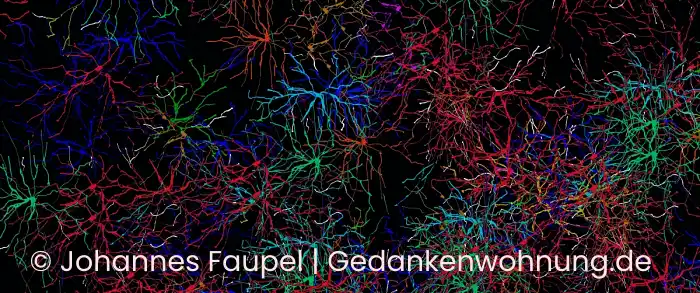 Gehirnzellen – Illustration Johannes Faupel